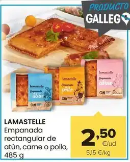 Autoservicios Familia Lamastelle - empanada rectangular de atun oferta