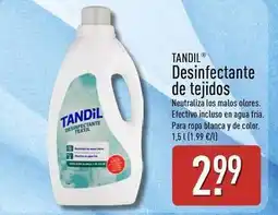 ALDI Tandil - desinfectante de tejidos oferta