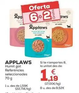 Kiwoko Applaws - humedo gato referencias seleccionadas oferta