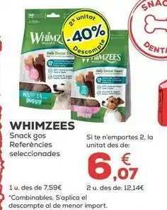 Kiwoko Whimzees - snack perro oferta