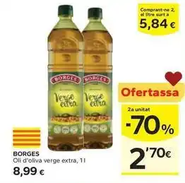 Caprabo Borges - oli d'oliva verge extra oferta