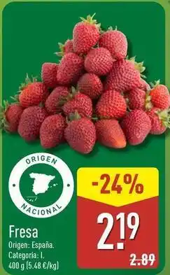 ALDI Origen - fresa oferta