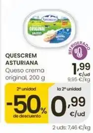 Eroski Quescrem asturiana - queso crema original oferta