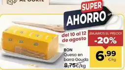 Autoservicios Familia Bon - queso en barra gouda oferta