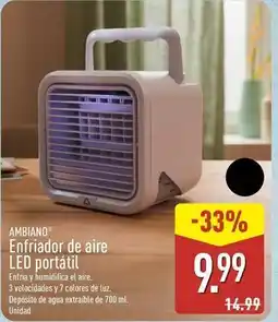 ALDI Aire - enfriador de led portatil oferta