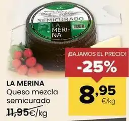 Autoservicios Familia La merina - queso mezcla semicurado oferta
