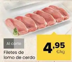 Autoservicios Familia Filetes de lomo de cerdo oferta