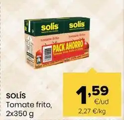 Autoservicios Familia Solís - tomate frito oferta