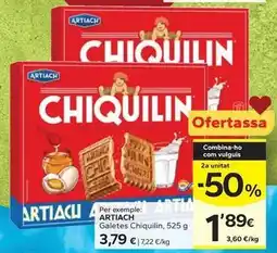 Caprabo Artiach - galetes chiquilin oferta