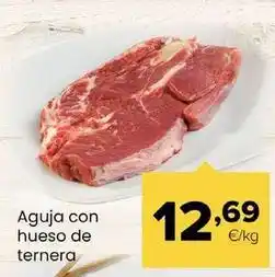 Autoservicios Familia Aguja con hueso de ternera oferta