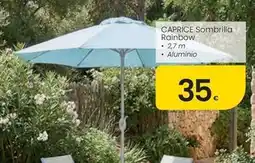 Eroski Caprice sombrilla rainbow oferta