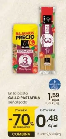 Eroski Gallo pastafina - en la pasta oferta