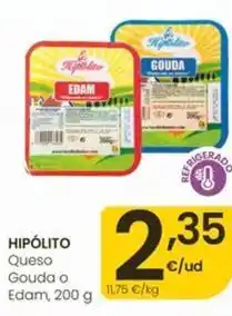 Eroski Hipolito - queso gouda o edam oferta