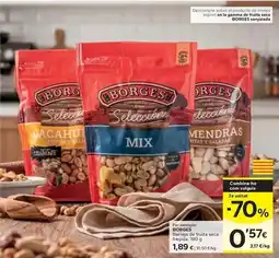 Caprabo Borges - barreja de fruita seca fregida oferta
