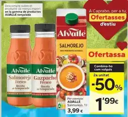 Caprabo Alvalle - salmorejo oferta