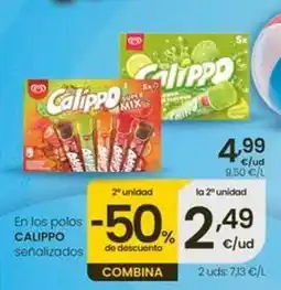 Eroski Calippo - en los polos senalizados oferta