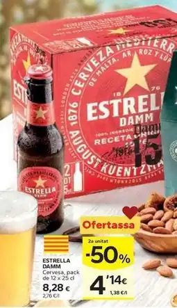 Caprabo Estrella damm - cervesa oferta