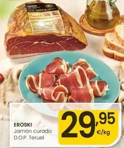 Eroski Eroski - jamon curado d.o.p oferta
