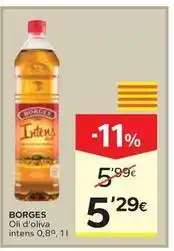 Caprabo Borges - oli d'oliva intens 0,8° oferta