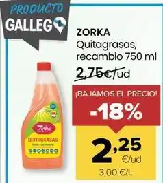 Autoservicios Familia Zorka - quitagrasas, recambio oferta