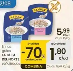 Eroski La gula del norte - en las gulas senalizadas oferta