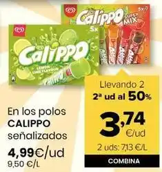 Autoservicios Familia Calippo - polos oferta