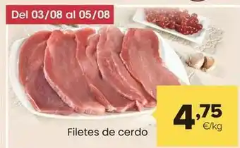 Autoservicios Familia Filetes de cerdo oferta