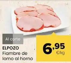 Autoservicios Familia Elpozo - fiambre de lomo al horno oferta