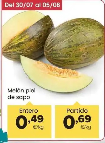 Autoservicios Familia Melon piel de sapo oferta