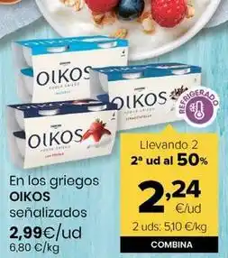 Autoservicios Familia Oikos - griegos oferta