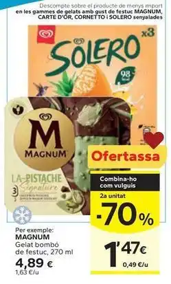 Caprabo Magnum - gelat bombo de festuc oferta