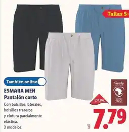 Lidl Esmara - esmara men pantalon corto oferta