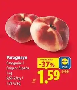Lidl Paraguayo oferta