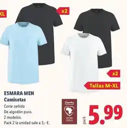 Lidl Esmara - camisetas oferta