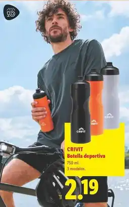 Lidl Crivit - botella deportiva oferta