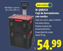 Lidl Caja de herramientas con ruedas oferta