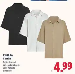 Lidl Esmara - camisa oferta