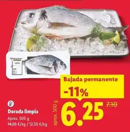 Lidl Dorada limpia oferta