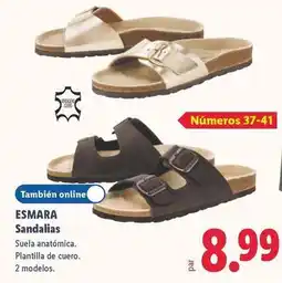 Lidl Esmara - sandalias oferta