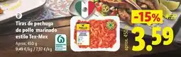 Lidl Tras de pechuga de pollo marinado estilo to sweet oferta