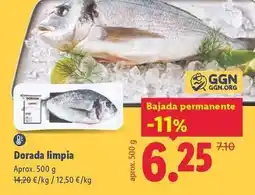 Lidl Dorada limpia oferta