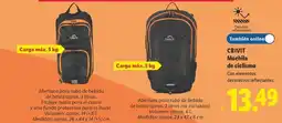 Lidl Crivit - mochila de cicilsmo oferta