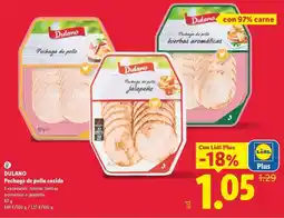 Lidl Dulano - pechuga de pollo cocido oferta