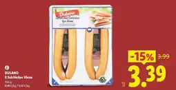 Lidl Dulano - 8 salchichas viena oferta