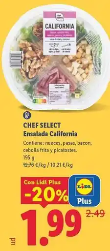 Lidl Chef select - ensalada california oferta