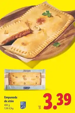 Lidl Empanada de atun oferta