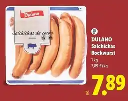 Lidl Dulano - salchichas bockwurst oferta