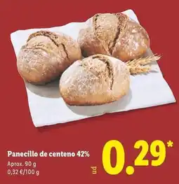 Lidl Panecillo de centeno oferta