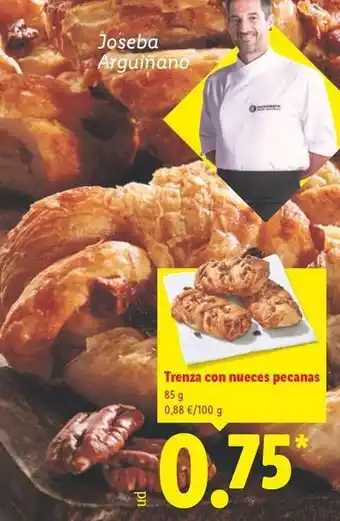 Lidl Trenza con nueces pecanas oferta