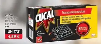 Cucal - insecticida trampa panerols